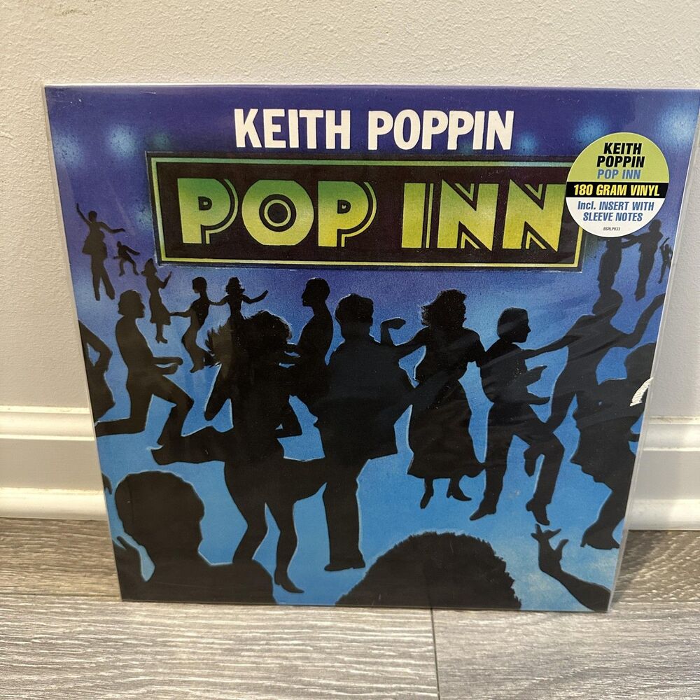 Keith Poppin Vinyl LP Pop Inn Sound Records Blue Roots Reggae 180g sealed